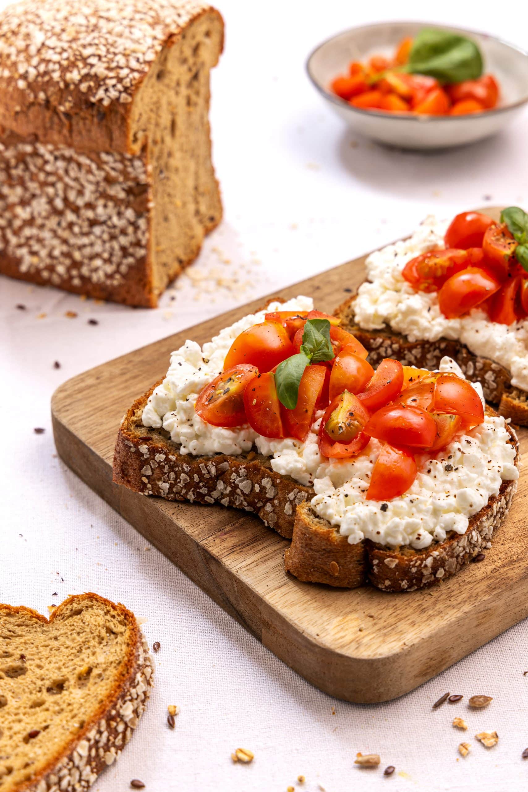 Proteine brood belegd